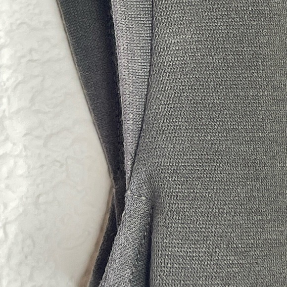 Alice & Olivia dress mini metallic gray with collar sz XS open back - Picture 11 of 14